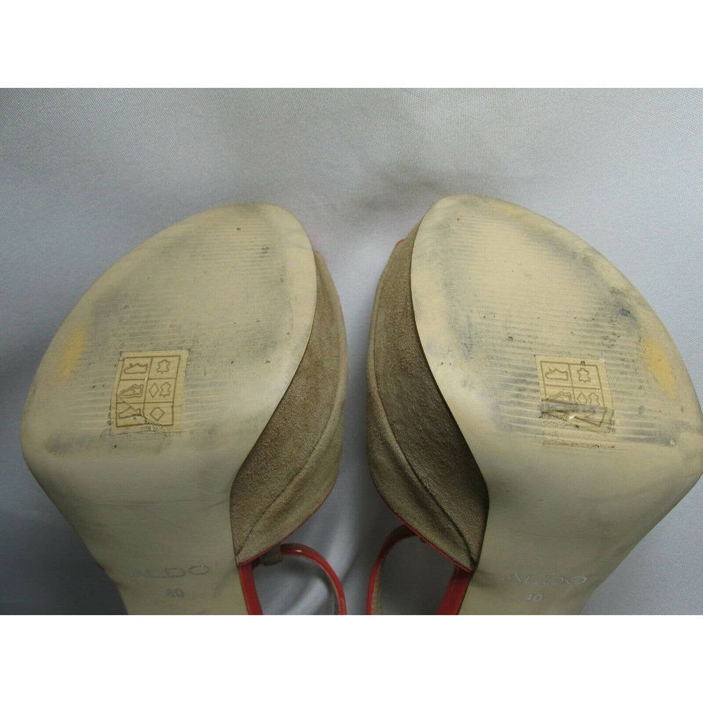 ALDO "Detamble" Peep Toe Platform Sandal - Picture 10 of 12